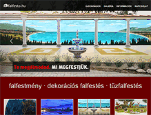 Tablet Screenshot of falfesto.hu